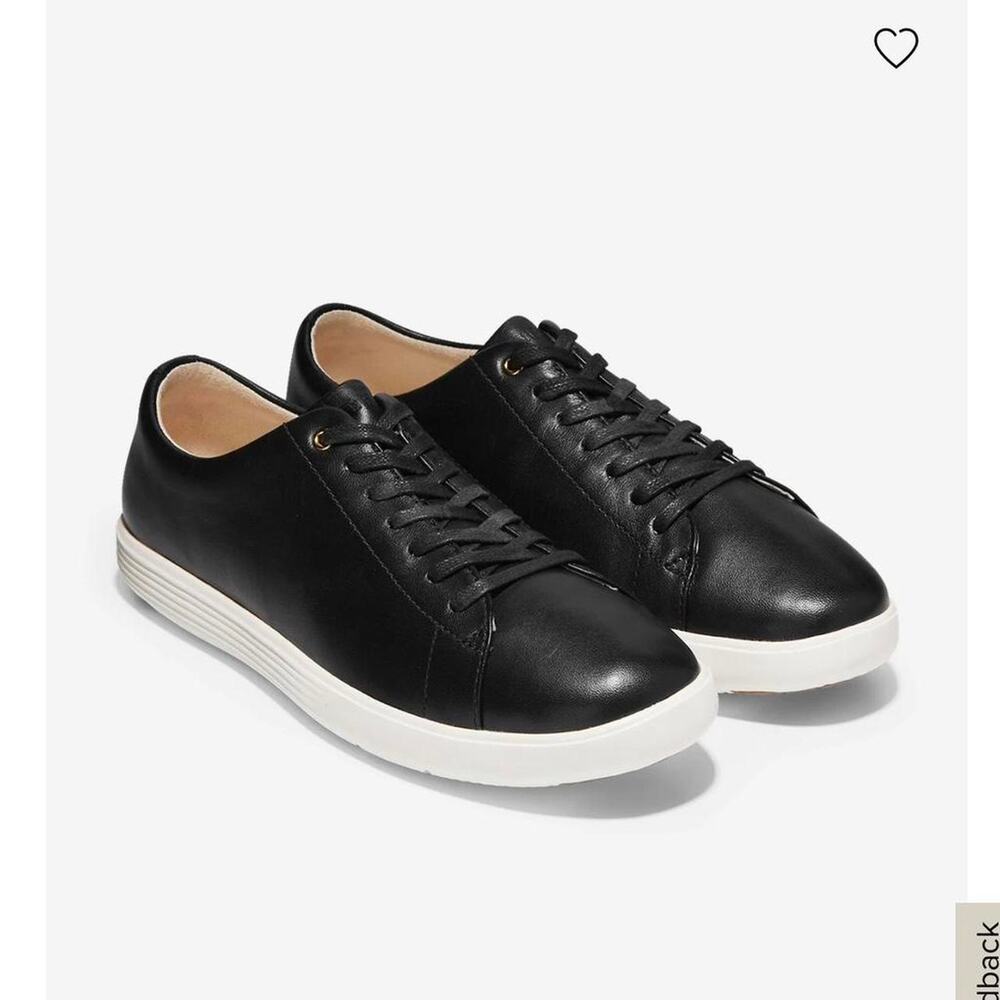 Blokecore Cole Haan Grand Crosscourt Sneaker – Women’s Black Leather Sz 9.5